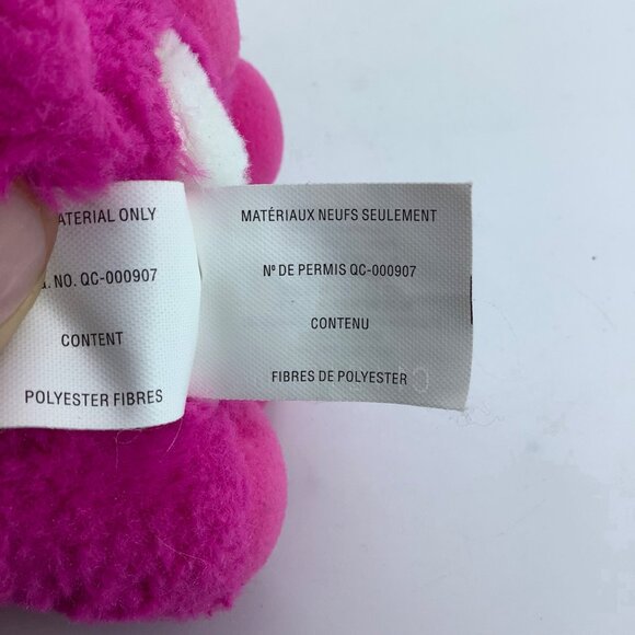 Tic Tac Toy Stuffed Cat Bright Pink 9" Plush Soft Toy Fuchsia Kitty Kitten 8" - Picture 6 of 8